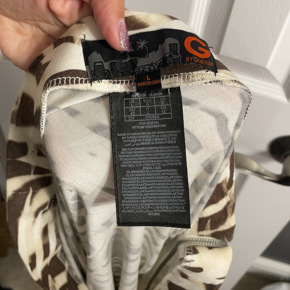 G by Guess Tiger Striped Skirt - Picture 5 of 7